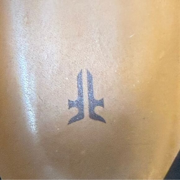 FRYE Wythe Leather High-Top Sneakers, men’s 8M, cognac color - Picture 11 of 14